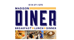 Desktop Screenshot of madisondiner.com