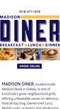 Mobile Screenshot of madisondiner.com